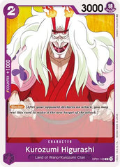 Kurozumi Higurashi - OP01-100 - Romance Dawn