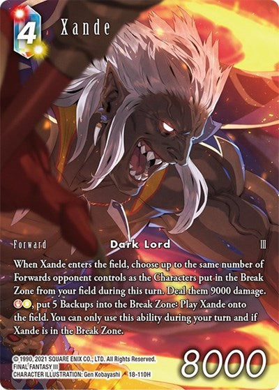 Xande (Full Art) - 18-110H - Resurgence of Power