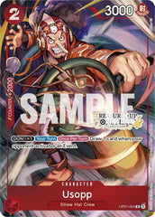 Usopp - OP01-004 (Treasure Cup) - OP01-004 - One Piece Promotion Cards