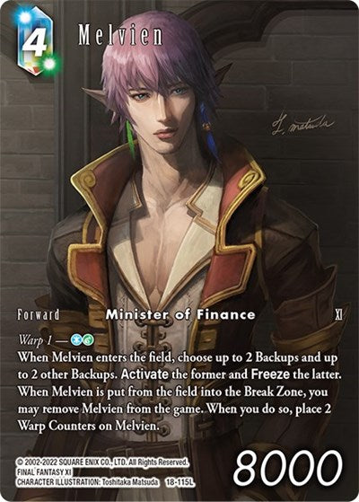 Melvien (Full Art) - 18-115L - Resurgence of Power