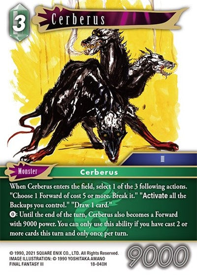 Cerberus - 18-040H - Resurgence of Power