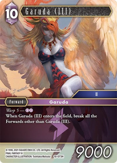 Garuda (III) - 18-073H - Resurgence of Power