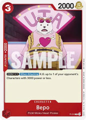 Bepo (One Piece Film Red) - P-019 - One Piece Promotion Cards
