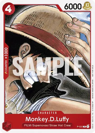 Monkey.D.Luffy (One Piece Film Red) - P-022 - One Piece Promotion Cards
