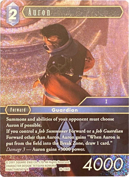 Auron (December 2022) - PR-129/16-136S - FF: Promo Cards