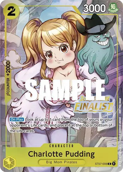 Charlotte Pudding (Online Regional 2023) [Finalist] - ST07-008 - One Piece Promotion Cards