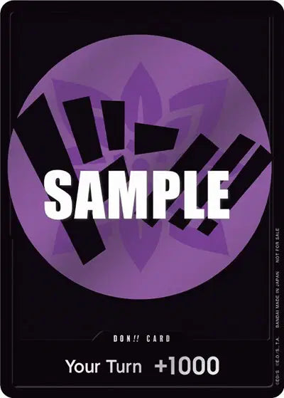 DON!! Card (Purple) - N/A - One Piece Promotion Cards