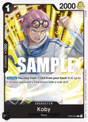 Koby (Promotion Pack 2023) - ST06-002 - One Piece Promotion Cards