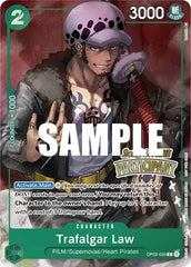 Trafalgar Law (Offline Regional 2023) [Participant] - OP02-035 - One Piece Promotion Cards