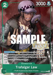 Trafalgar Law (Offline Regional 2023) [Winner] - OP02-035 - One Piece Promotion Cards