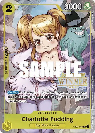 Charlotte Pudding (Offline Regional 2023) [Winner] - ST07-008 - One Piece Promotion Cards