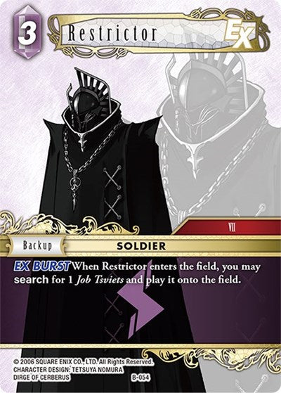 Restrictor EX - B-054 - Boss Deck: Final Fantasy VII