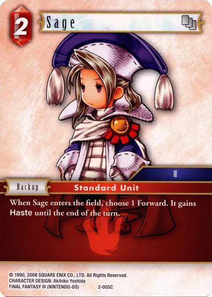 Sage - 2-005C - Deck Exclusive Cards