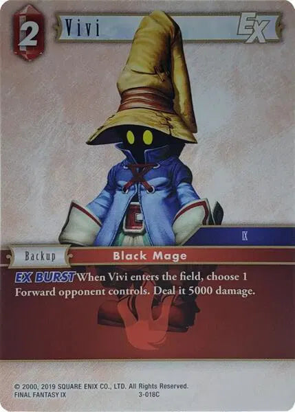 Vivi EX - 3-018C - Deck Exclusive Cards