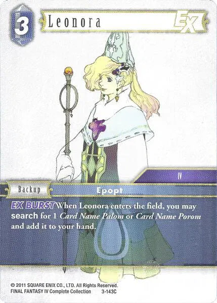 Leonora EX - 3-143C - Deck Exclusive Cards