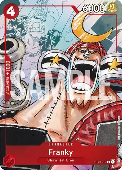 Franky - ST01-010 (Alternate Art) - ST01-010 - One Piece Promotion Cards