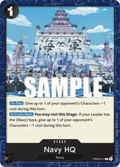 Navy HQ - ST06-017 - Starter Deck 6: Navy