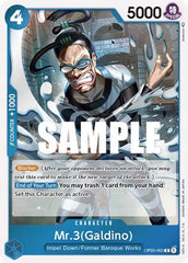 Mr.3 (Galdino) - OP02-065 - Paramount War
