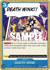 DEATH WINK - OP02-069 - Paramount War Pre-Release Cards