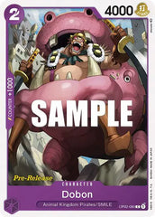 Dobon - OP02-080 - Paramount War Pre-Release Cards