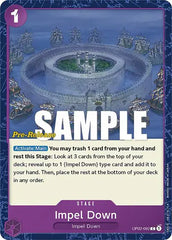 Impel Down - OP02-092 - Paramount War Pre-Release Cards