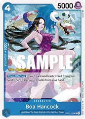 Boa Hancock - OP02-059 - Paramount War Pre-Release Cards