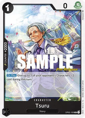 Tsuru - OP02-106 - Paramount War Pre-Release Cards