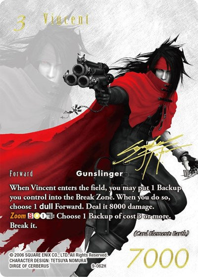 Vincent (Noir Promo) - 9-062H - FF: Promo Cards