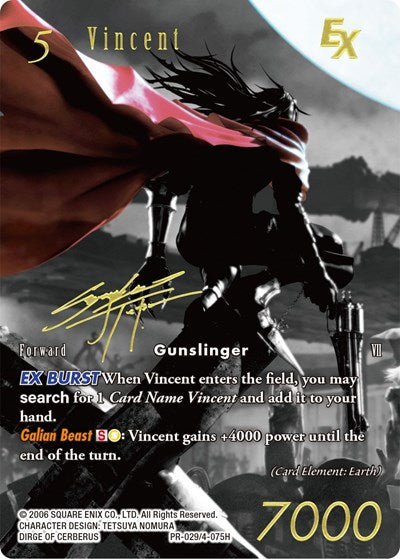 Vincent EX (Noir Promo) - PR-029/4-075H - FF: Promo Cards