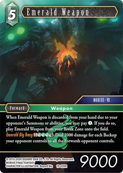 Emerald Weapon - 19-039R - From Nightmares