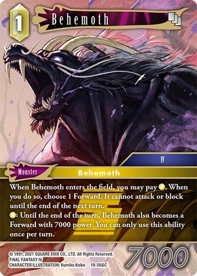 Behemoth (19-066C) - 19-066C - From Nightmares