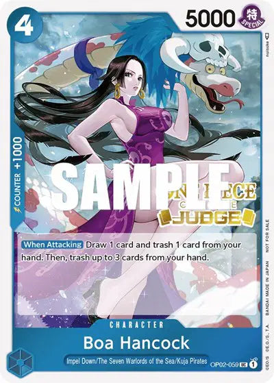 Boa Hancock (Judge) - OP02-059 - One Piece Promotion Cards