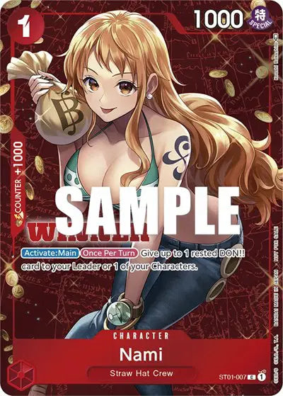 Nami (Tournament Pack Vol. 3) [Winner] - ST01-007 - One Piece Promotion Cards