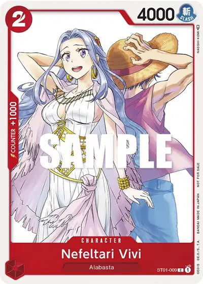 Nefeltari Vivi (OP-03 Pre-Release Tournament) [Participant] - ST01-009 - One Piece Promotion Cards
