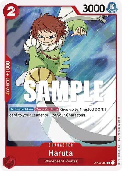 Haruta - OP03-009 - Pillars of Strength