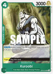Kuroobi - OP03-026 - Pillars of Strength