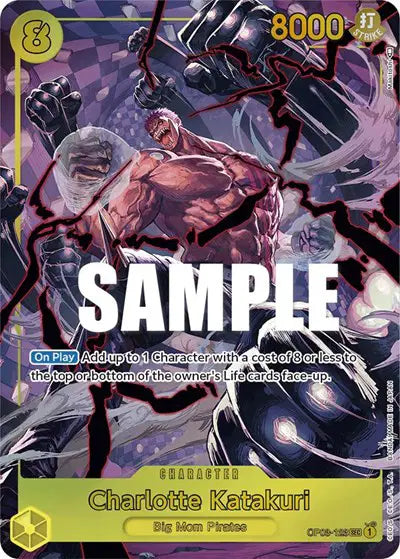 Charlotte Katakuri (123) (Alternate Art) - OP03-123 - Pillars of Strength
