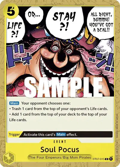 Soul Pocus - ST07-015 - Starter Deck 7: Big Mom Pirates