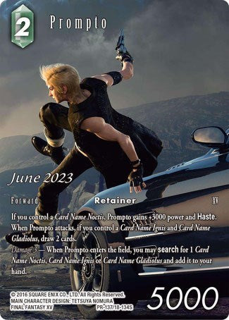 Prompto (June 2023) - PR-137/18-134S - FF: Promo Cards