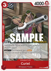 Curiel - OP03-004 - Pillars of Strength Pre-Release Cards
