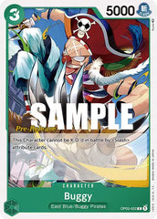 Buggy (032) - OP03-032 - Pillars of Strength Pre-Release Cards