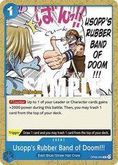 Usopp's Rubber Band of Doom!!! - OP03-054 - Pillars of Strength Pre-Release Cards