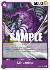Minozebra - OP03-068 - Pillars of Strength Pre-Release Cards