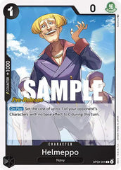 Helmeppo - OP03-091 - Pillars of Strength Pre-Release Cards