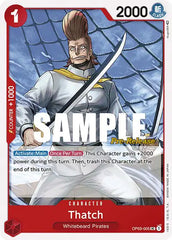 Thatch - OP03-005 - Pillars of Strength Pre-Release Cards