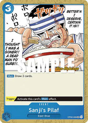 Sanji's Pilaf - OP03-056 - Pillars of Strength Pre-Release Cards