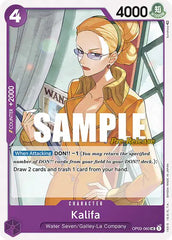 Kalifa - OP03-060 - Pillars of Strength Pre-Release Cards