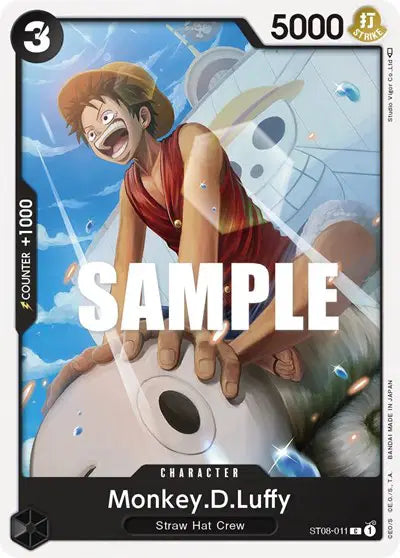 Monkey.D.Luffy (011) - ST08-011 - Starter Deck 8: Monkey.D.Luffy