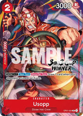 Usopp (3-on-3 Cup) [Winner] - OP01-004 - One Piece Promotion Cards