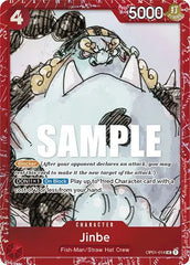 Jinbe (Premium Card Collection -ONE PIECE FILM RED Edition-) - OP01-014 - One Piece Promotion Cards